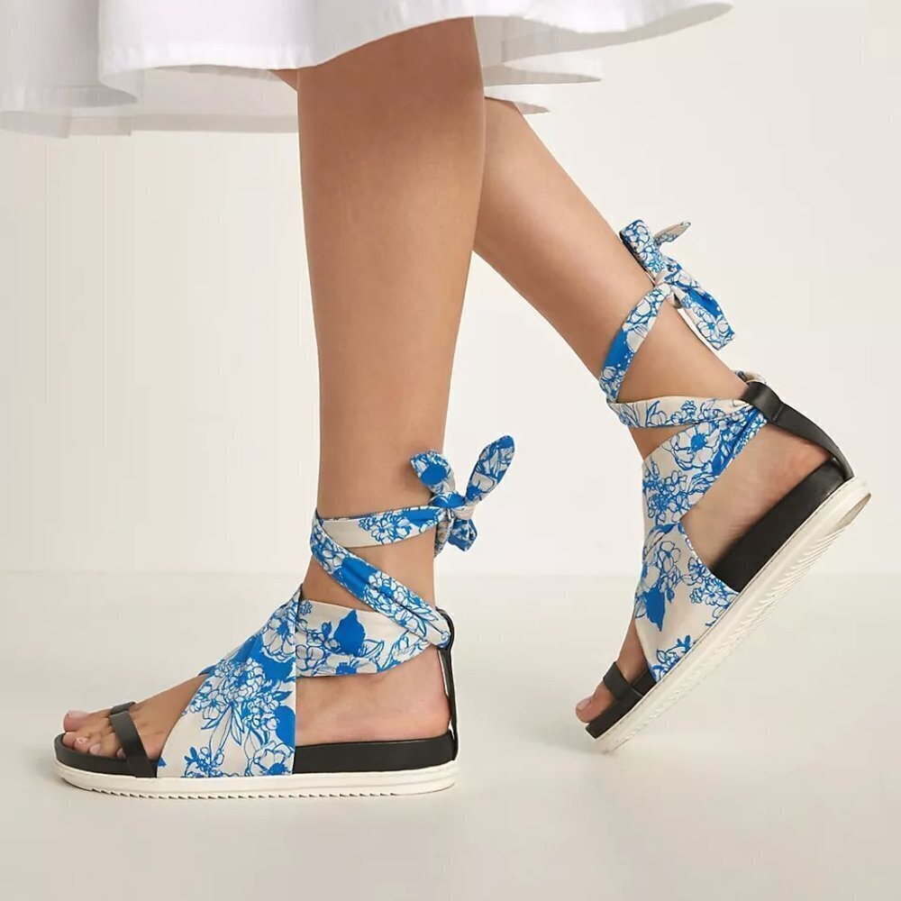 NWT Hope For Flowers by Tracy Reese x Naturalizer Morning Glory Sandals Sz. 8